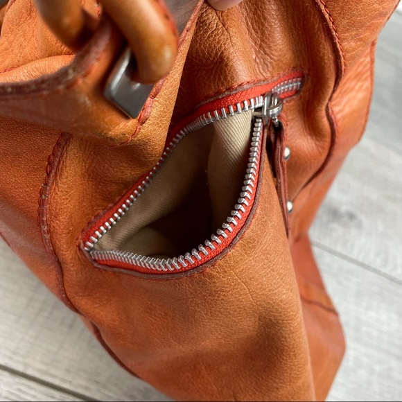 VINTAGE MARZIA Made in Italy GENUINE LEATHER HOBO Bag Purse - Picture 8 of 15